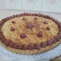 El cooksnap de Rocio Ojeda cuando hizo Tarta de dulce de leche y coco.