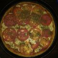 El cooksnap de Miki cuando hizo Pizza con harina leudante !.