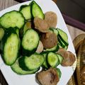 楊媁萍 的 小黃瓜炒貢丸 cooksnap