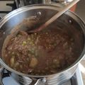 Takács Lászlóné_1 Cooksnap-ja, amikor elkészítette a(z) Zöldborsós resztelt csirkemáj (Gluténmentesen is) receptet.