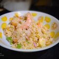 El cooksnap de Zaida TC @alquimiasfood cuando hizo Arroz tres delicias.