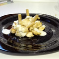 El cooksnap de Antonio Marin cuando hizo Cachos de pollo con salsa de Queso azul.
