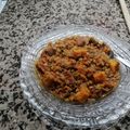 El cooksnap de Sandra Alida Gómez cuando hizo Guiso de lentejas con azúcar negra.