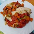 El cooksnap de Salomea Bircu cuando hizo Pechugas de pollo al horno con verduras y hierbas provenzales.