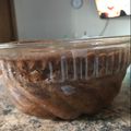 El cooksnap de Fernanda Andion cuando hizo Torta de chocolate en microondas.