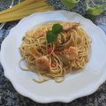 Cooksnap dari ike octamila untuk resep Spicy Shrimp Aglio Olio