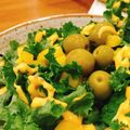 Cooksnap của Bảo Bình khi họ làm theo món Salad cải kale