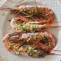 El cooksnap de Benalmádena cuando hizo Gambones al horno.
