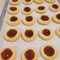 El cooksnap de Lourdes cuando hizo Ojitos de membrillo.