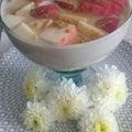 El cooksnap de Carmen Capella cuando hizo Pudín de chía con manzana.