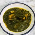 Meerab Rais's cooksnap of when they made Palak Chicken.