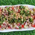 Deepa Haswani's cooksnap of when they made Peanut Bhel.