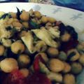 juanjocardona's cooksnap of when they made Chickpea, Pesto, Tomato & Mozzarella Salad.