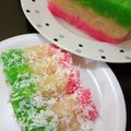 Cooksnap dari Andrenia Giawati untuk resep Lapis Pelangi singkong