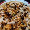 Fary Feroz's cooksnap of when they made Singaporean rice.