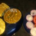 Vaishali Arora's cooksnap of when they made Punjabi Chole Bhature.