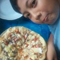 Cooksnap dari riska sari untuk resep Pizza Teflon Topping Daging Sapi
