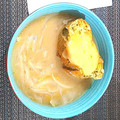 El cooksnap de Duqui Cocina cuando hizo Sopa de cebolla.