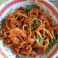รูป Cooksnap ของ Duang Thamnuwati เมื่อเขาทำ สปาเก็ตตี้ ไส้กรอกหมูสับ