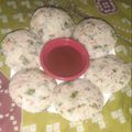 Dolly Kachhwani's cooksnap of when they made Instant Moong Dal Masala Idlis.