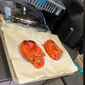 El cooksnap de Eva cuando hizo 560. Pimientos rellenos de carne y arroz (principal carne).