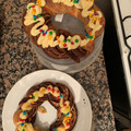 El cooksnap de Scarinci Alejandra cuando hizo Rosca de Pascua rellena de chocolate.