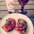 Christina Hoos's cooksnap of when they made Bruschetta.