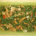 Cooksnap dari Immrssa untuk resep Oseng tempe kacang panjang simpel