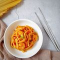 Cooksnap dari Dapoer Bunda Delizha untuk resep Spicy Shrimp Aglio Olio