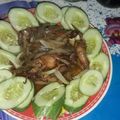 Cooksnap của Tử Đằng khi họ làm theo món Mực rim me