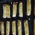 El cooksnap de Nicolás Benquerença cuando hizo Salchichas envueltas con mostaza y queso.