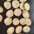 El cooksnap de Stella Muñoz cuando hizo Galletas de agua y semillas... súper fáciles.