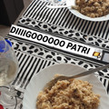 El cooksnap de Patrii De la Puente cuando hizo 🍄Risotto de setas🍄.