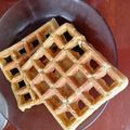 El cooksnap de Ana Lía cuando hizo Waffles de harina de mandioca y coco.... esponjosos, ricos y sobre todo rapidísimos!! Apto celíacos.