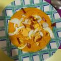 El cooksnap de Laura cuando hizo Salmorejo de Zanahorias.