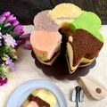 Cooksnap dari Dapur Mama DeFa untuk resep Neapolitan Chiffon Cake