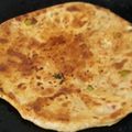 Asha Sharma's cooksnap of when they made Aloo paratha.