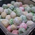 Cooksnap dari Reen untuk resep Bola Susu Sagu pelangi