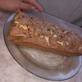 El cooksnap de AsheeTiziano cuando hizo BUDÍN DE BANANA SIN HUEVOOO 🥳 con nueces y canela.