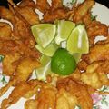 El cooksnap de Jhoan D cuando hizo Témpura de camarones.
