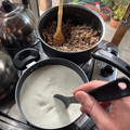 El cooksnap de Dante Agustín Palombo Rodríguez cuando hizo Salsa blanca con maicena.
