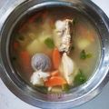 Cooksnap Atie SweetChocbakeries semasa beliau membuat Sup Ayam Budget Mudah.