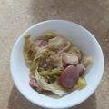 Stephanie Davis's cooksnap of when they made Lulu's Fried Cabbage And Noodles.