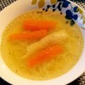 Ferencné Becsei Irénke Cooksnap-ja, amikor elkészítette a(z) Tyúk húsleves receptet.