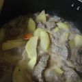 El cooksnap de diamantina robles cuando hizo Estofado de carne y papa.