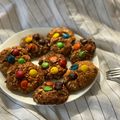 รูป Cooksnap ของ Mind Nachcha เมื่อเขาทำ Healthier Monster Cookies 🍪 by Airfryer