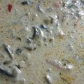 El cooksnap de Carina P cuando hizo Pollo con salsa crema de champiñones.