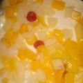 El cooksnap de KG Lantigua cuando hizo Dulce Frío Casero.