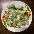 Cooksnap Dapur Yusfarisyia semasa beliau membuat Potato Salad.