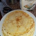 El cooksnap de Carolina Laulle cuando hizo Filloas / Frilloas / Panqueques.